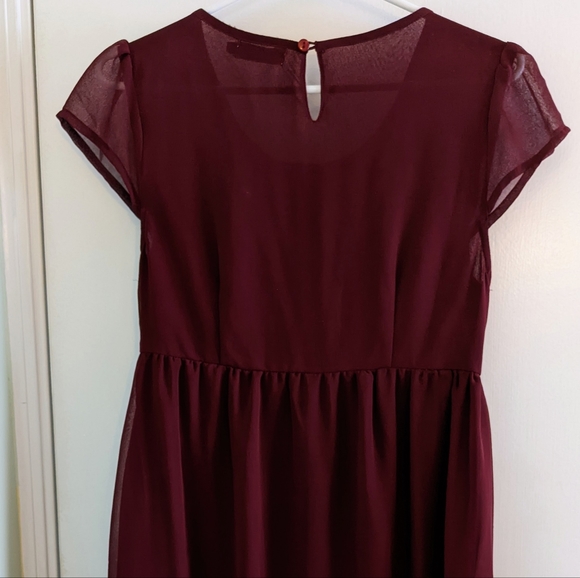 Beautiful embroidered front short-sleeved dress/tunic. Made in India. Size 12 UK - Picture 4 of 8